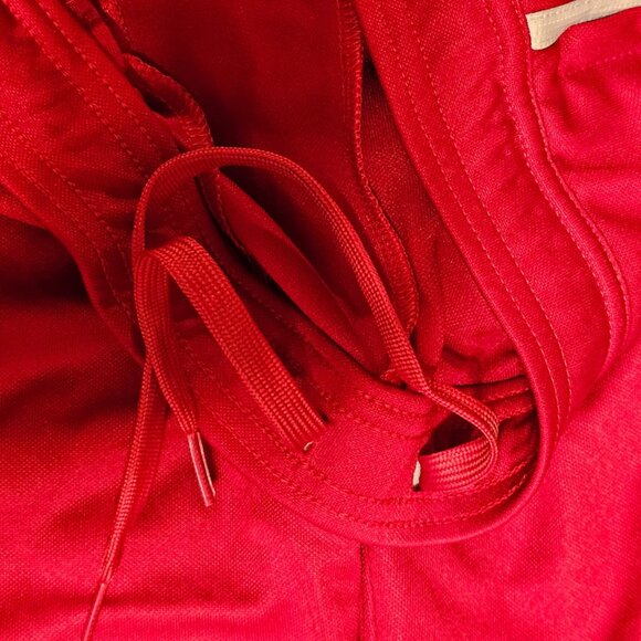 Adidas Climacool Women's M Red White Athletic Jogger 3-Stripe Zip Ankle - Picture 6 of 15